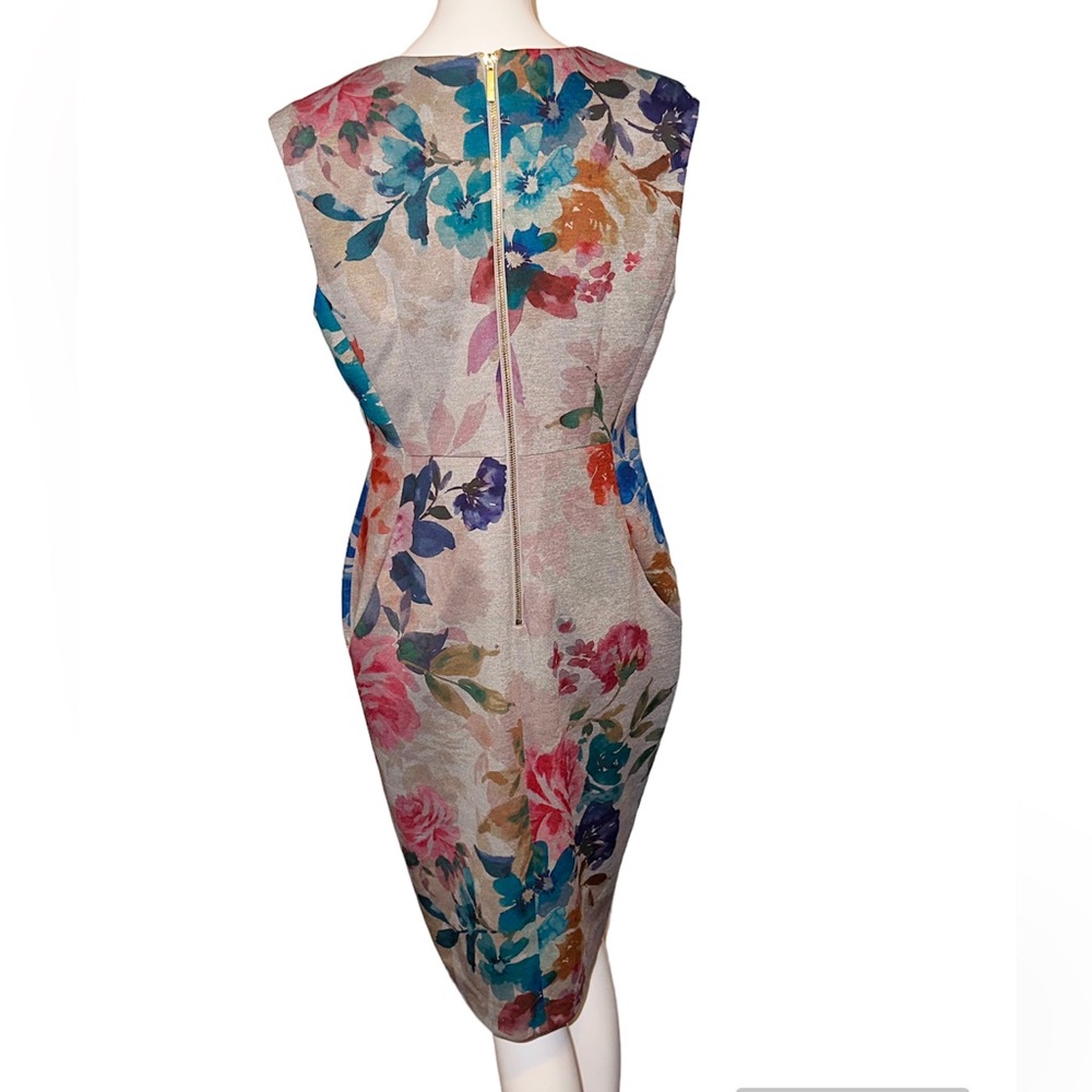 Calvin Klein floral Sheath Dress - Picture 2 of 4